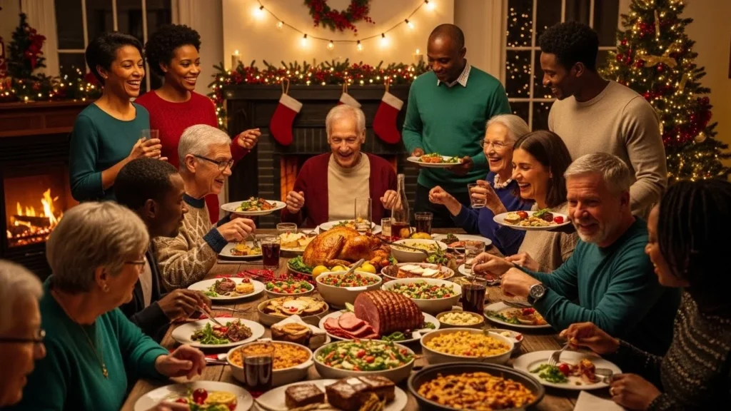 Cooking together fosters togetherness and joy.