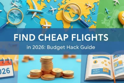 How to Find Cheap Flights in 2026: Budget Hack Guide