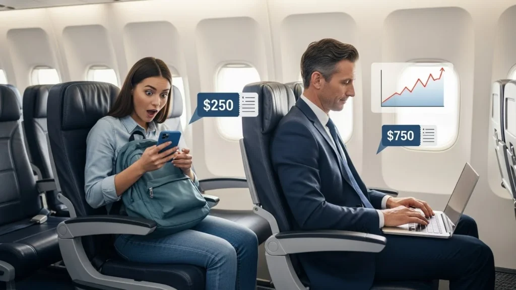 When demand spikes and seat supply tightens, passenger fare increases occur almost instantly. This explains why two travelers sitting next to each other often paid completely different ticket prices